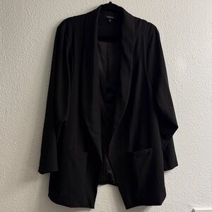 Torrid Classic Black Suit Jacket